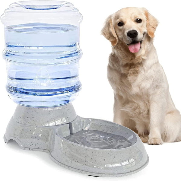 Dog Water Bowl Dispenser,3 Gallon/ 11L Pet Water Dispenser Station for Large Dogs and Cats,Gravity Automatic Feeder,Large Size Dog Drinking Fountain1
