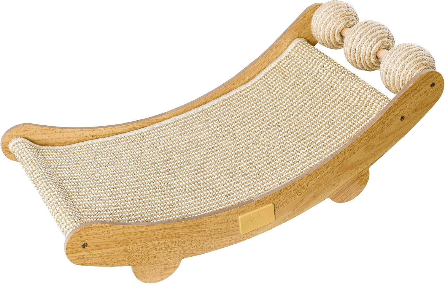 dwcn-3-in-1-large-cat-scratcher-bed-hammock-lounge-scratching-post-scratch-pad-with-3-natural-sisal-balls-furniture-protector-gift-for-indoor-cats