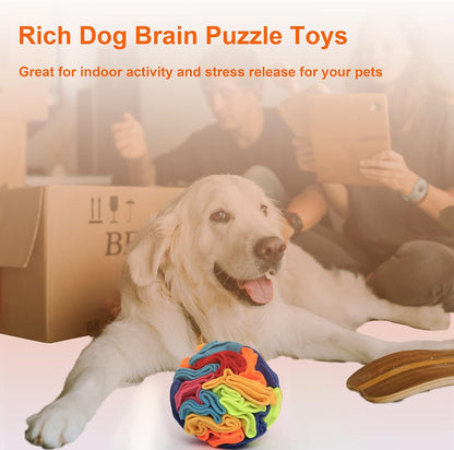 Ablechien Snuffle Ball - Snuffle Ball for Small Dogs, Interactive Dog Toys to Keep Them Busy, Puppy Dog Puzzle Toy with Storage Bag Machine Washable6
