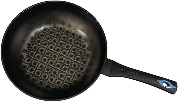 12"/30Cm Nonstick Wok Pan Stir Fry & Saute with 3D Diamond Coating Made in Korea4