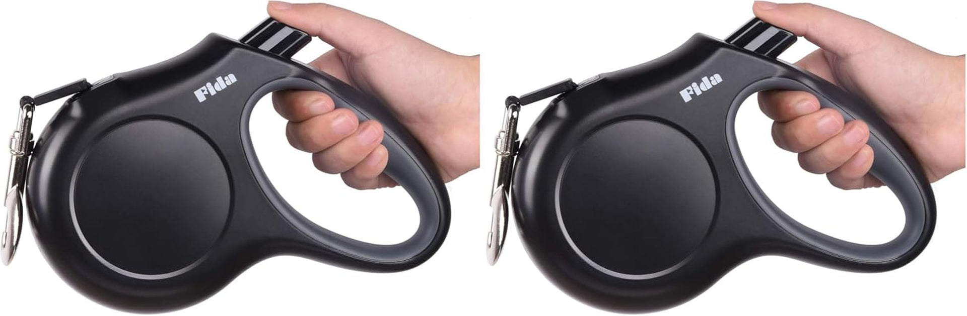 fida-retractable-dog-leash-16-ft-dog-walking-leash-for-small-dogs-up-to-26-lbs-360-tangle-free-black