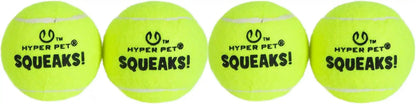 Hyper Pet Mini Extra Small Tennis Balls for Dogs, 1.75 Inch, 4 Pack, Pink | Safe Interactive Playthings for Exercise and Training, Works with the K9 Kannon Launcher, Keeps Little Pups Active Daily11