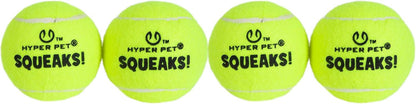 Hyper Pet Mini Extra Small Tennis Balls for Dogs, 1.75 Inch, 4 Pack, Pink | Safe Interactive Playthings for Exercise and Training, Works with the K9 Kannon Launcher, Keeps Little Pups Active Daily11