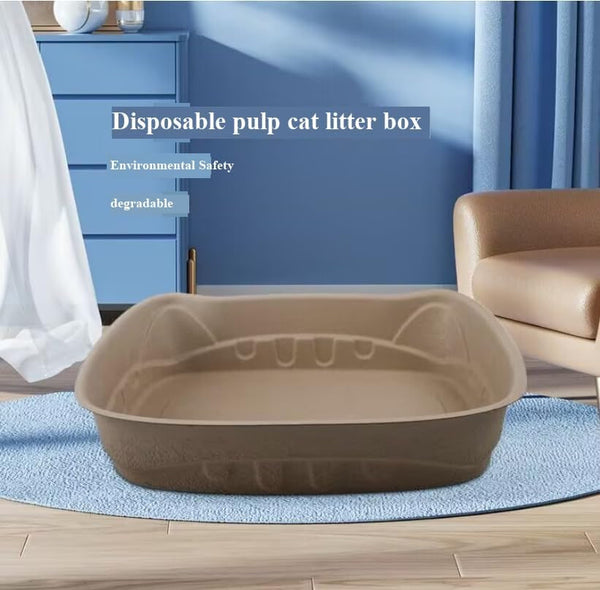 Disposable Cat Litter Box, Temporary Portable Car-Mounted Travel Toilet for Outdoor Trips6