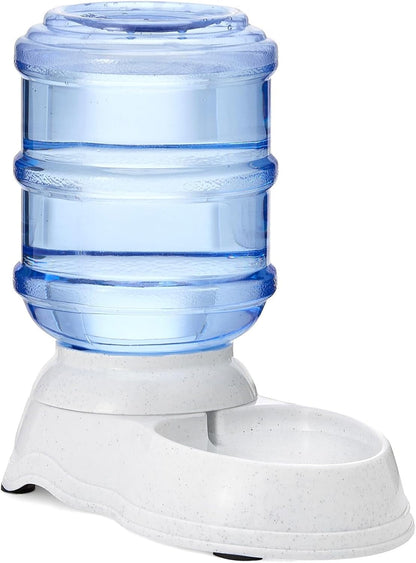 Amazon Basics Gravity Pet Water Dispenser for Cat and Dog, Easy to Clean, 135.3Fl.Oz Capacity, Small1