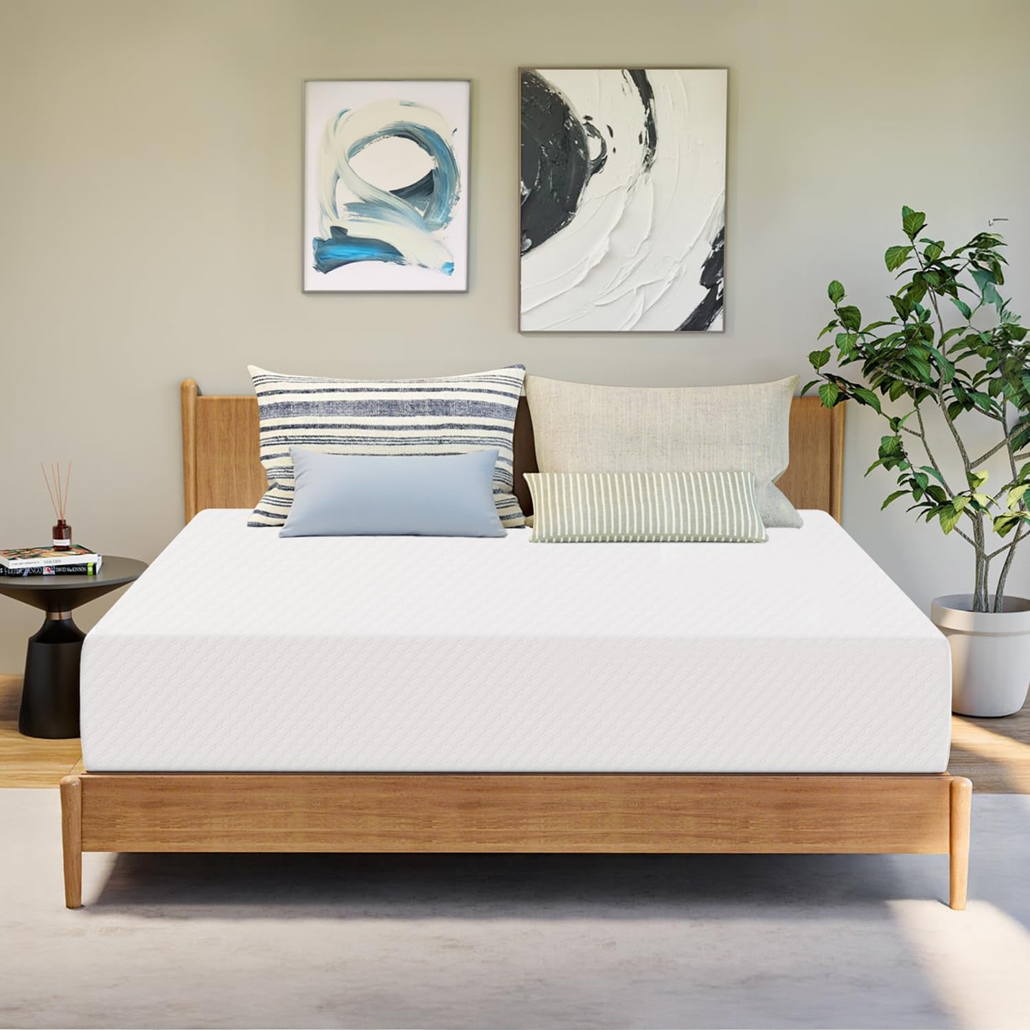 king-size-10-inch-cooling-gel-memory-foam-mattress-medium-feel-pressure-relief-ergonomic-support-cool-sleep-machine-washable-anti-slip-cover-fiberglass-free-certipur-us-certified