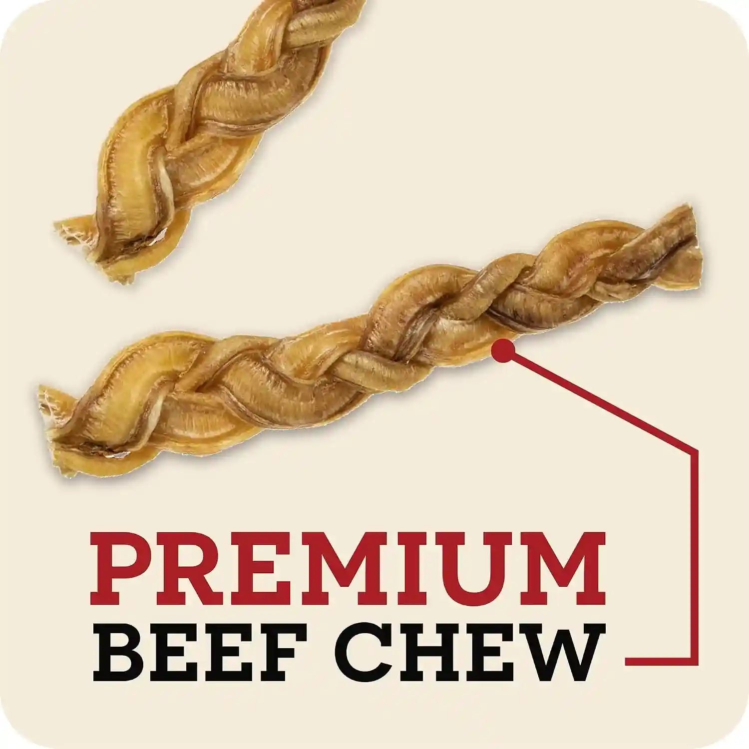 redbarn-pet-products-all-natural-5-8-braided-bully-sticks-for-small-large-dogs-healthy-long-lasting-beef-chews-variety-party-pack-single-ingredient-low-odor-rawhide-free-8-oz-bag