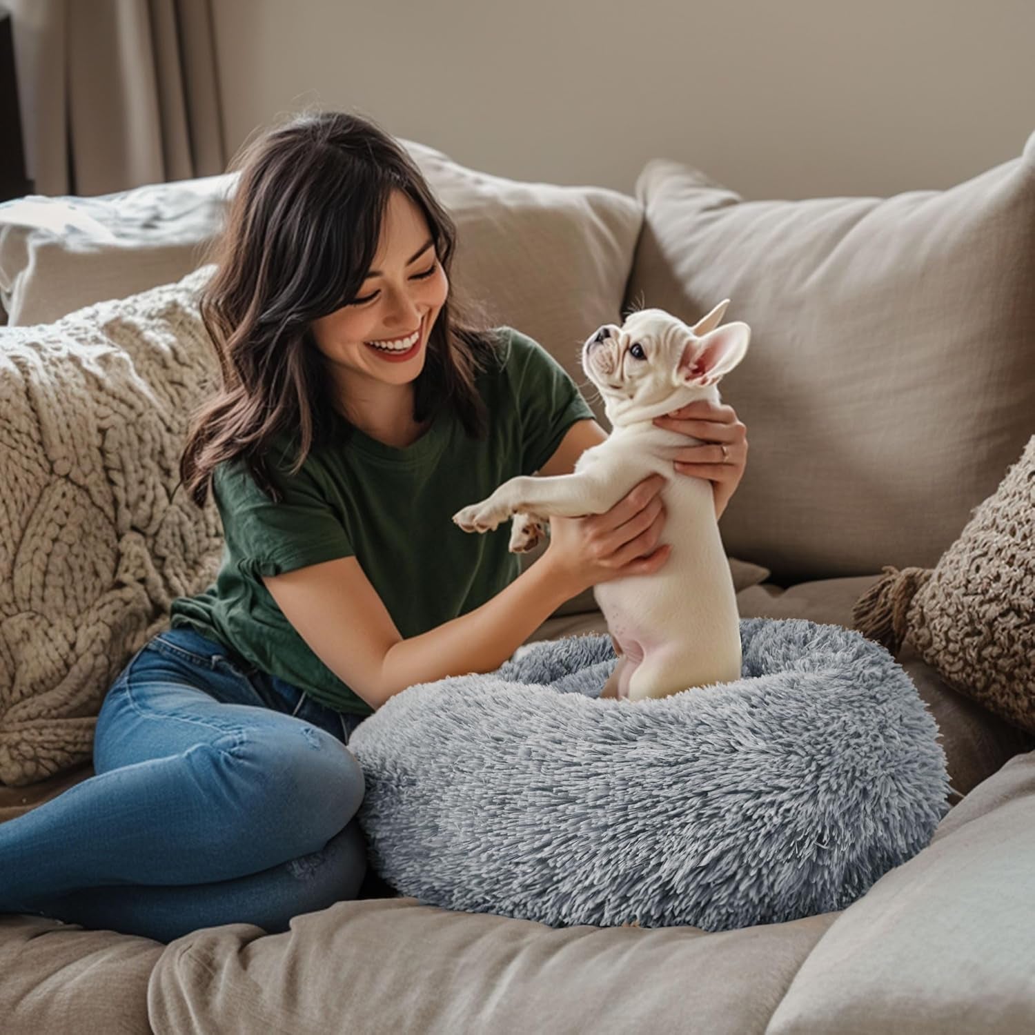 hoewina-dog-cat-bed-for-indoor-cats-20in-calming-donut-bed-for-puppy-and-kitten-washable-round-fluffy-pet-bed-for-small-medium-dogs-and-cats-light-grey
