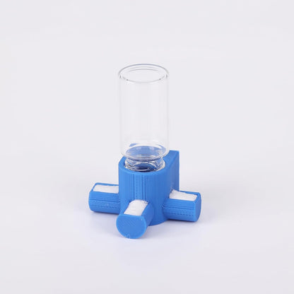 Jumping Spider Water Dispenser, Magnetic Hanging Feeder,Suitable for Jumping Spiders,Tarantulas, Praying Mantises,Arboreal Animals, and Other Small Animal Enclosure Accessories,5Ml (Wooden)7