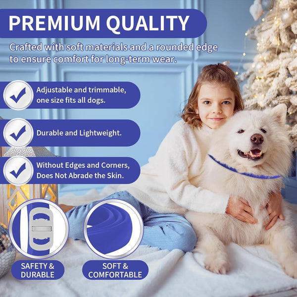 YOTANGO Flea Collar for Dogs, Dog Flea and Tick Collar, 4 Pack, 32 Months | Waterproof, Adjustable, and Lightweight for Dogs and Puppies. Four Collars Offer 32 Months and Start within 24 Hours.4