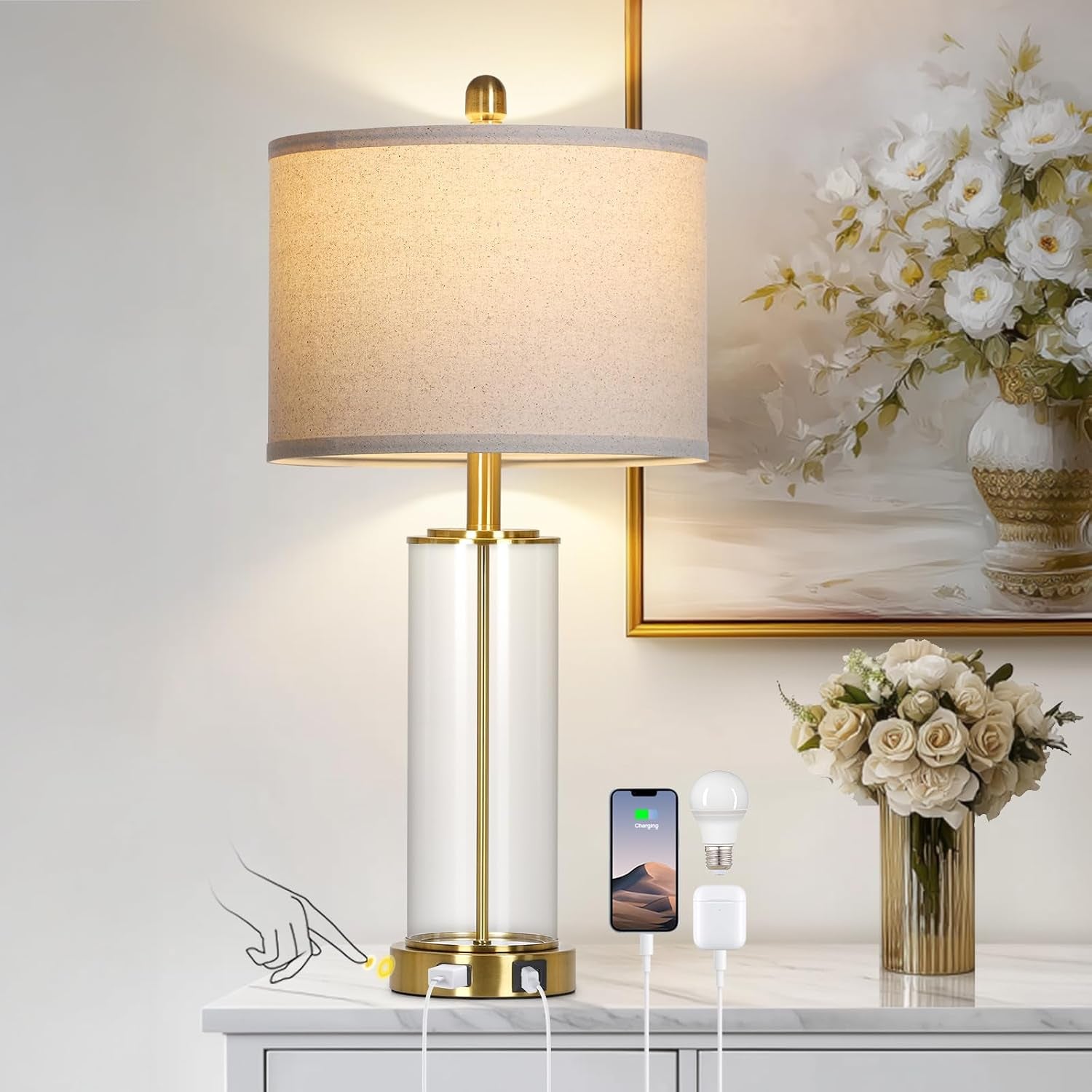 26-inch-gold-glass-table-lamp-single-3-way-dimmable-touch-lamp-for-living-room-modern-bedroom-lamp-with-usb-c-a-ports-outlet-classic-bedside-brass-lamp-for-nightstand-side-end-table-decoration