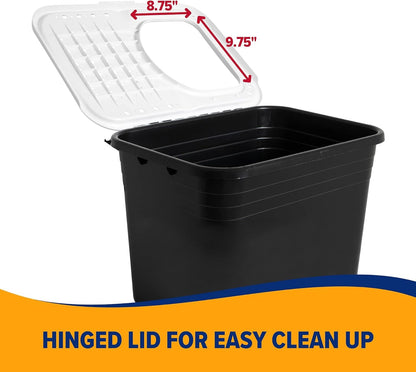 Arm & Hammer Premium Top Entry Litter Box with Filter to Clean Paws and Microban, Made in USA5