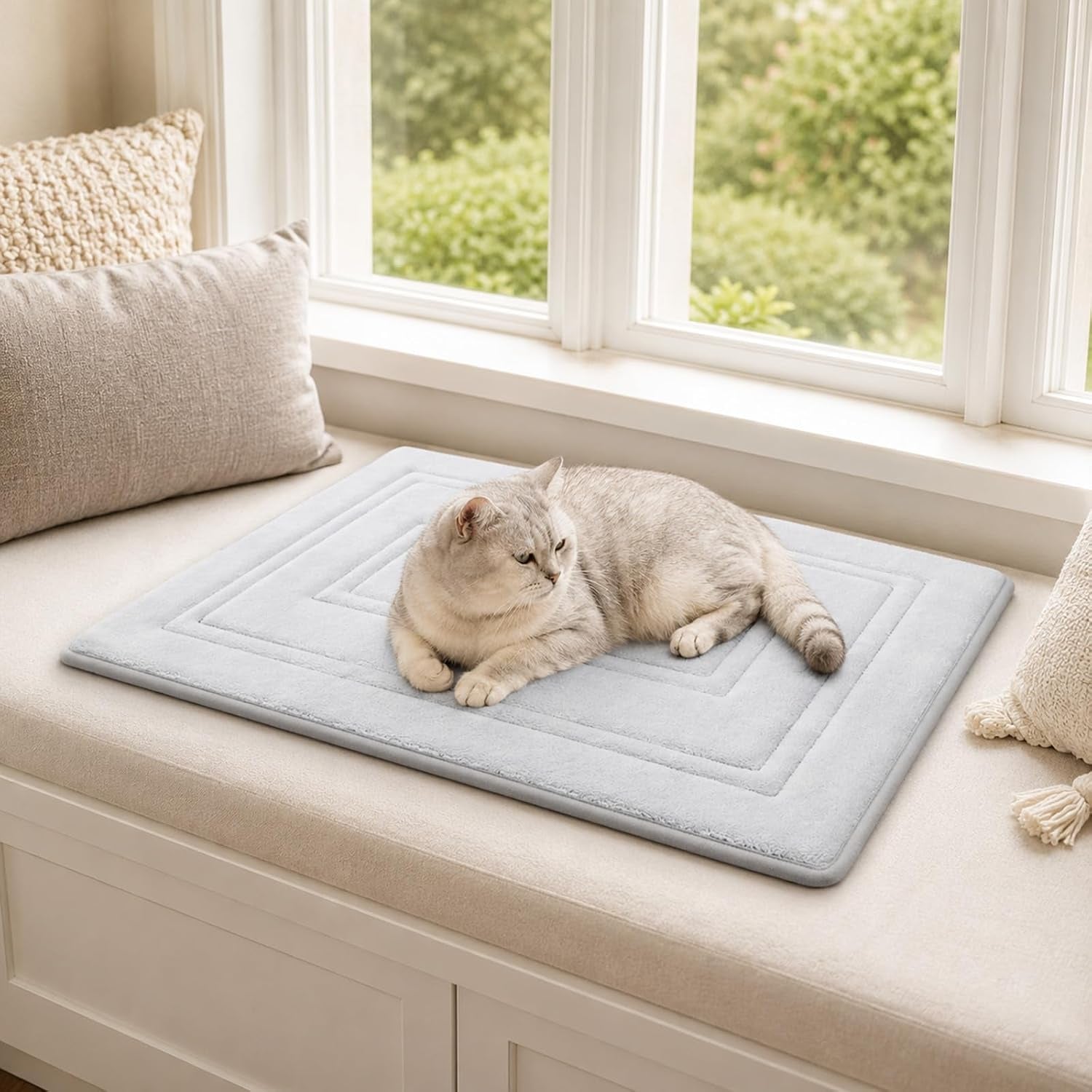 cat-bed-mat-memory-foam-waterproof-non-slip-base-24-x-16-in-soft-coral-fleece-slow-rebound-memory-foam-and-full-rubber-backing-machine-washable-for-crates-pet-beds-and-floors