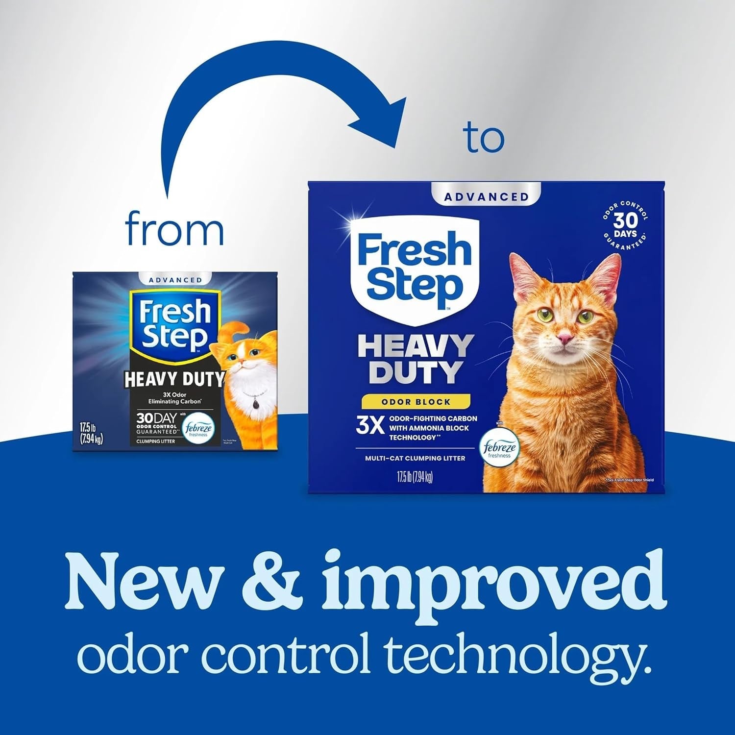 fresh-step-heavy-duty-odor-block-advanced-multi-cat-clumping-litter-with-febreze-17-5-lb-package-may-vary
