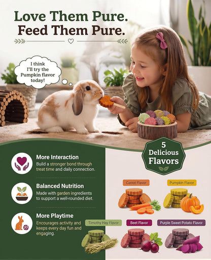 C-LIGHT Guinea Pig Chew Toys, Rotating Spinner + 8 Pcs Timothy, 5 Viggies | Hay for Teeth Grind & Digestion, Rust-Proof Aluminum Toy, for Rabbit, Bunny, Chinchilla, Hamster Dental Health (Sliver)7