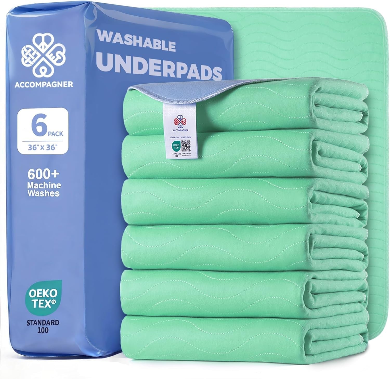 accompagner-incontinence-bed-pads-washable-waterproof-ultra-absorbent-reusable-underpads-for-diaper-changing-nursing-bedridden-adults-seniors-kids-and-dogs-blue-24x24pack-of-6