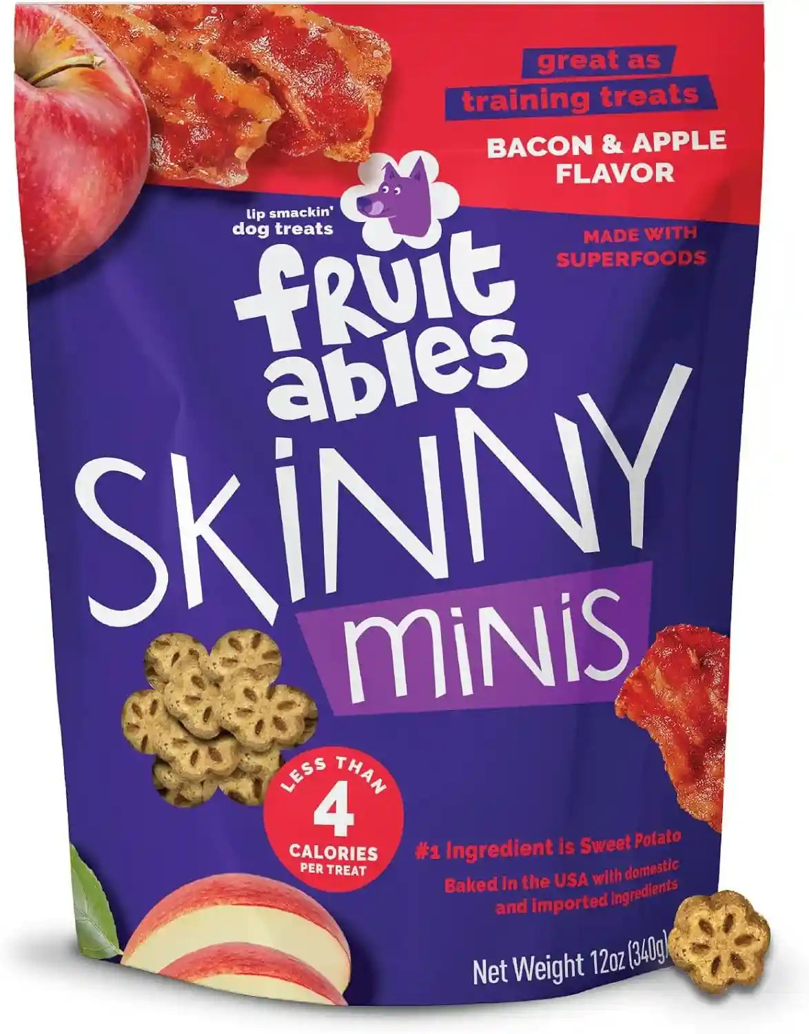 fruitables-skinny-mini-dog-treats-training-treats-bacon-apple-12oz-healthy-dog-treats-crunchy-dog-biscuits-healthy-puppy-treats-limited-ingredient-training-rewards-made-in-usa