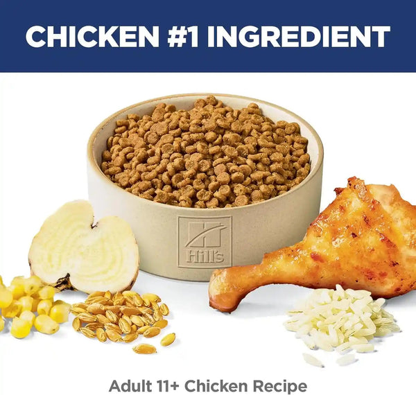 Hill'S Science Diet Senior 11+ Dry Cat Food | #1 Veterinarian Recommended, Chicken Recipe, 3.5 Lb. Bag3