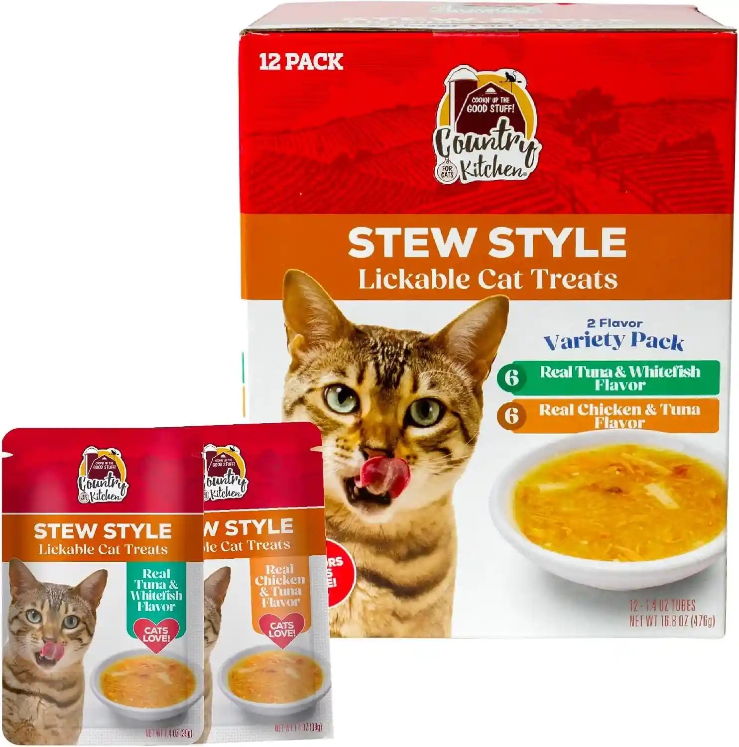country-kitchen-stew-style-lickable-cat-treats-2-flavor-variety-pack-includes-tuna-whitefish-and-chicken-tuna-made-with-real-meat-5-oz-tubes-12-count