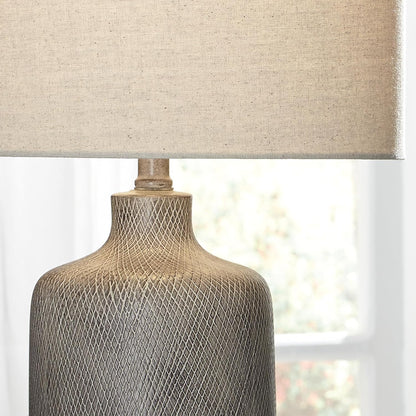 Signature Design by Ashley Linus 24.5" Ceramic Bedside Table Lamp, Black9