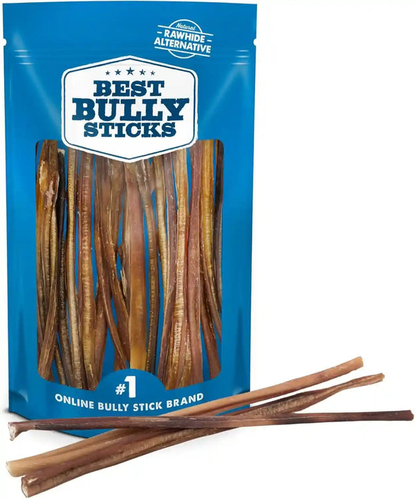 Best Bully Sticks 6 Inch Odor-Free Bully Sticks - 20 Count (Pack of 1) - Bulk Bag, Odorless Natural Grass-Fed Beef, Easily Digestible, No Grain or Rawhide, Ideal for Big Breeds7