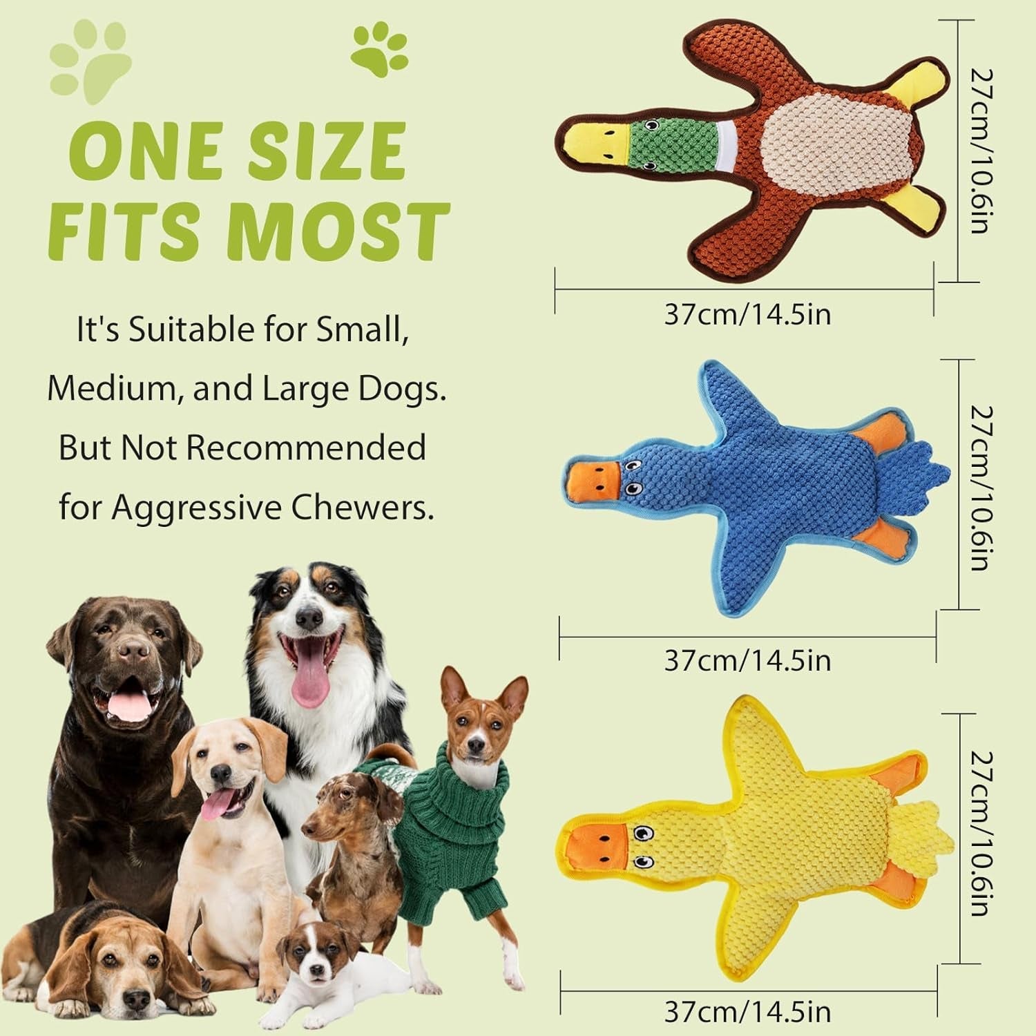 dog-toys-3-pack-cute-duck-shapes-puppy-toys-no-stuffing-squeaky-and-crinkle-interactive-dog-chew-toy-for-small-to-large-breeds