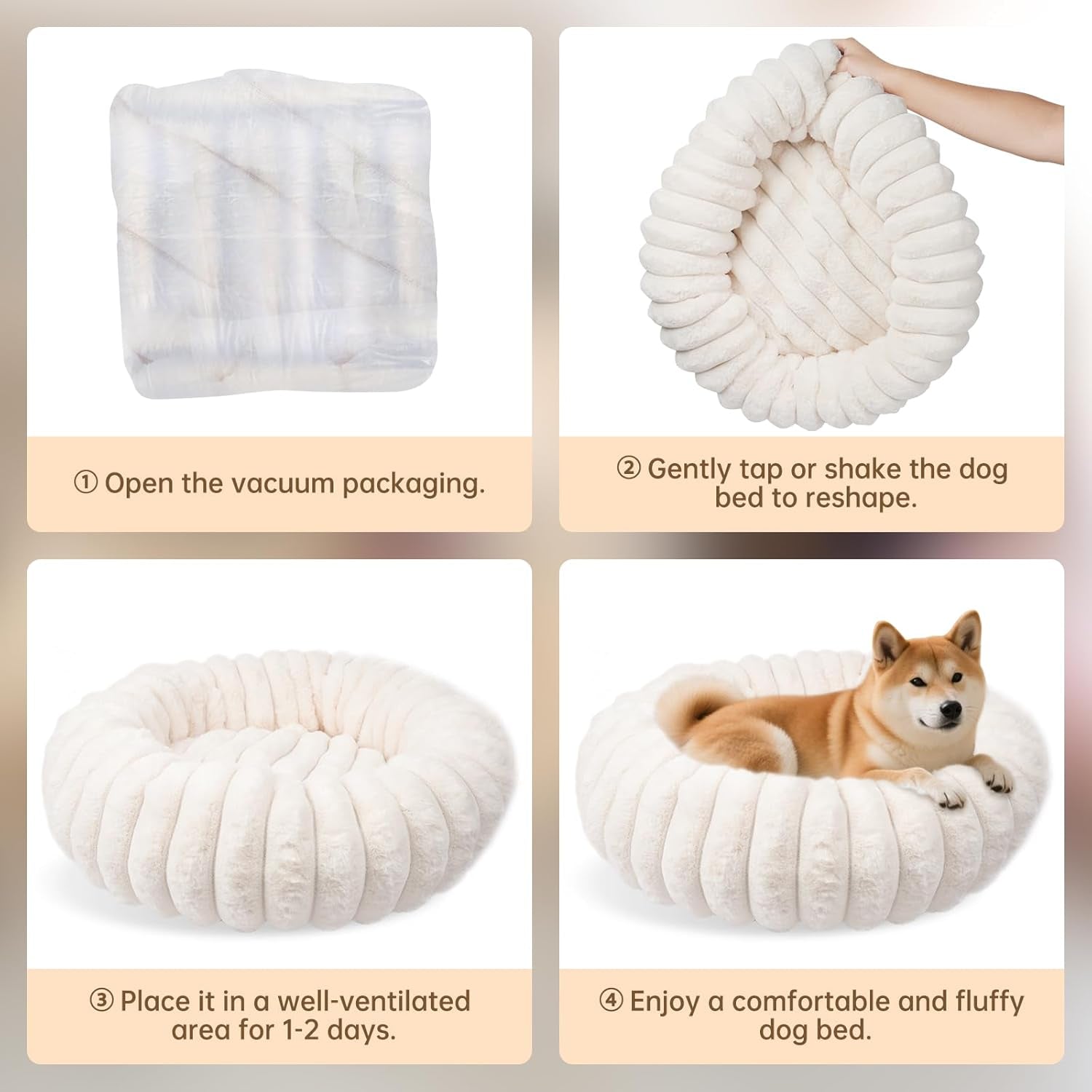 donut-dog-and-cat-bed-luxurious-comfortable-faux-rabbit-fur-pet-beds-round-anti-anxiety-calming-puppy-kitten-bed-with-anti-slip-bottom-for-small-medium-dogs-cats20-white