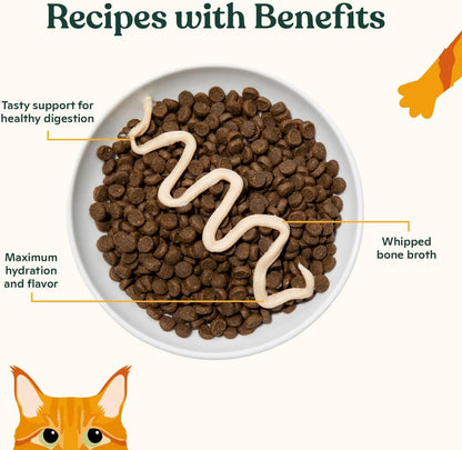 Made by Nacho Lickable Cat Treats Mousse Tubes 12 Count with Bone Broth Chicken Recipe (.5 Oz) No Grains, Corn, Wheat or Soy4