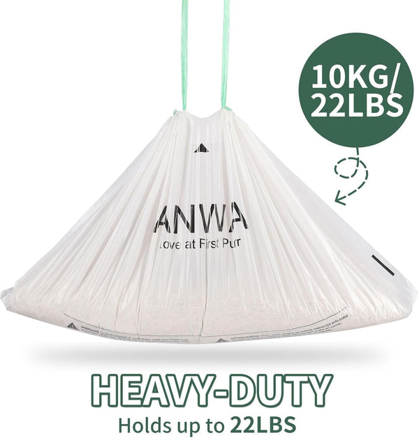 ANWA 40 Count Cat Litter Box Liners for Automatic Cat Litter Box and Litter Box Robot 4/5, Heavy-Duty, Extra Thick6