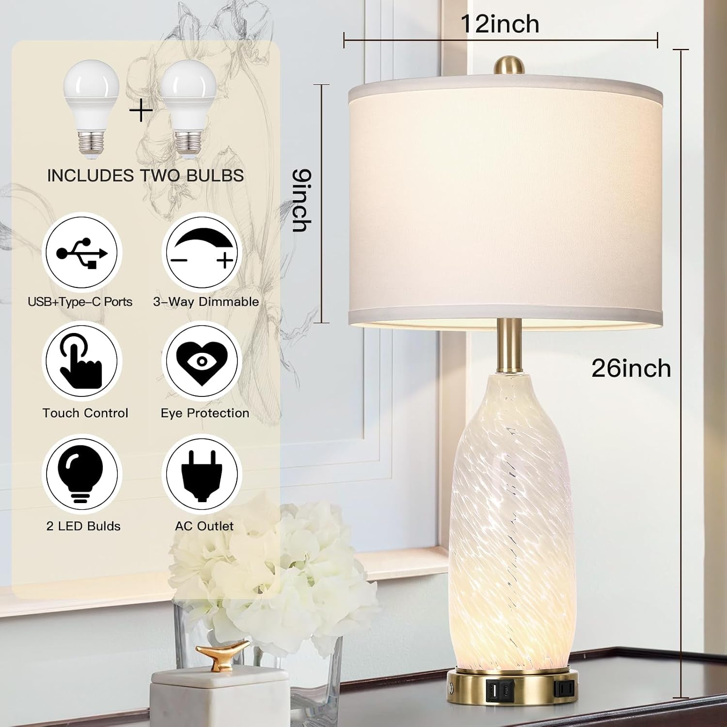 26-modern-clear-glass-table-lamps-set-of-2-nightstand-lamp-with-usb-a-c-ports-ac-outlet-bedside-lamps-with-3-way-dimmable-touch-control-night-light-for-bedroom-living-roombulbs-included