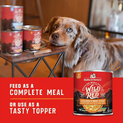 Stella & Chewy'S Wild Red Wet Dog Food Variety Pack Stews High Protein Recipes, 10 Ounce (Pack of 3)10