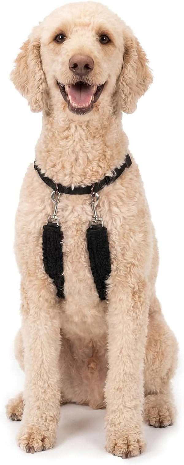 Sporn Head Halter for Dogs, No Pull Dog Harness, Durable Nylon Training Collar for Large Breeds, No Choke Design, Padded Restraints, Adjustable Fit, Easy On/Off, Black, Large18