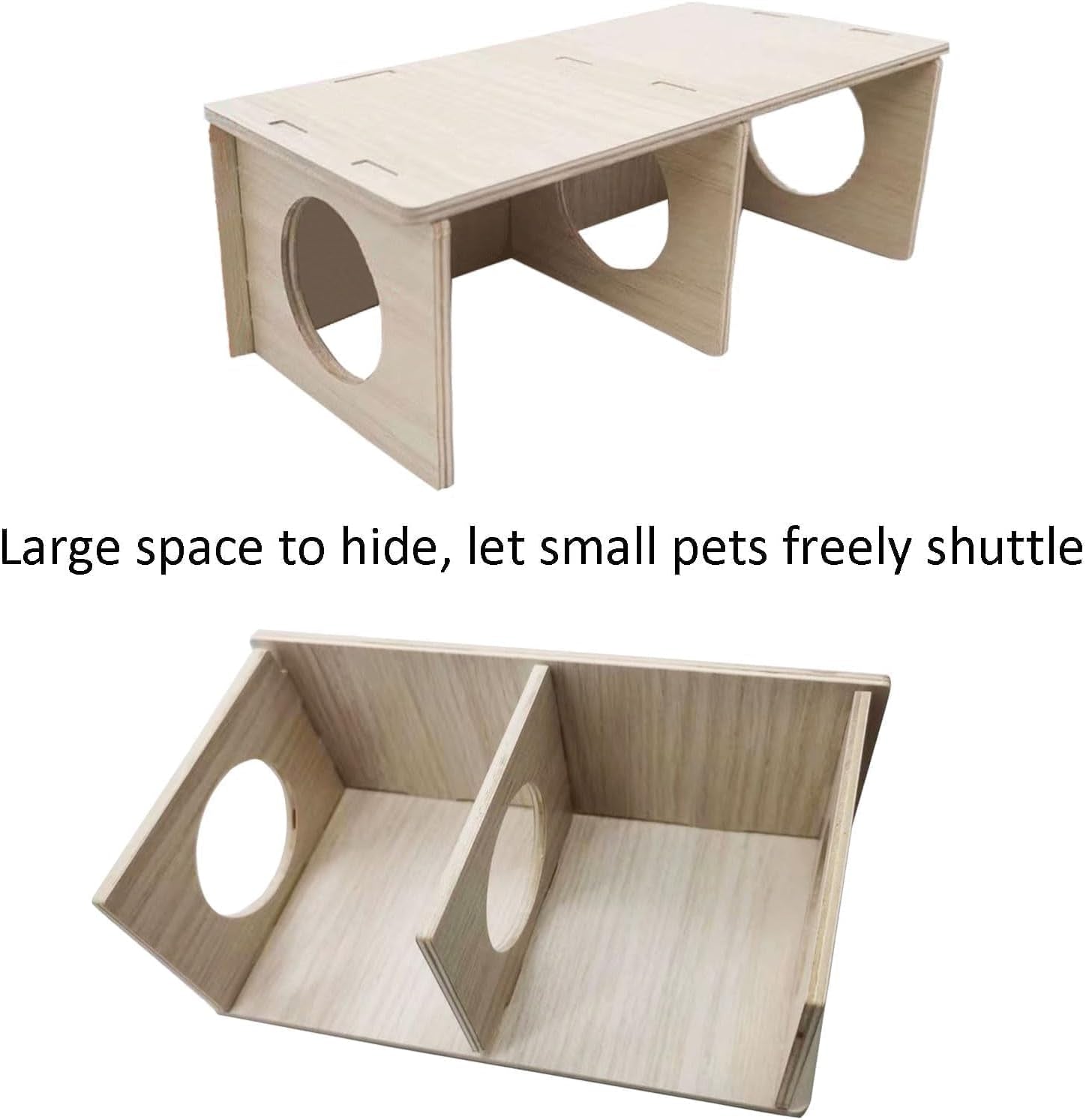 hamiledyi-wooden-hamsters-2-chamber-hideout-tunnel-multi-chamber-exploring-toy-hamster-hiding-maze-tunnel-toy-platform-stuff-cage-accessories-for-gerbil-rat-mice
