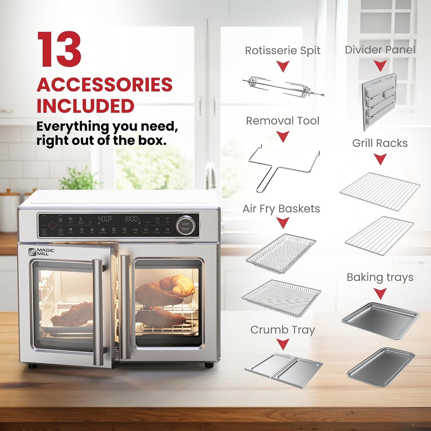 ultra-premium-dual-zone-stainless-steel-air-fryer-toaster-oven-combo-extra-large-32qt-french-door-convection-oven-with-next-gen-patent-technology-13-accessories-rotisserie-sync-finish