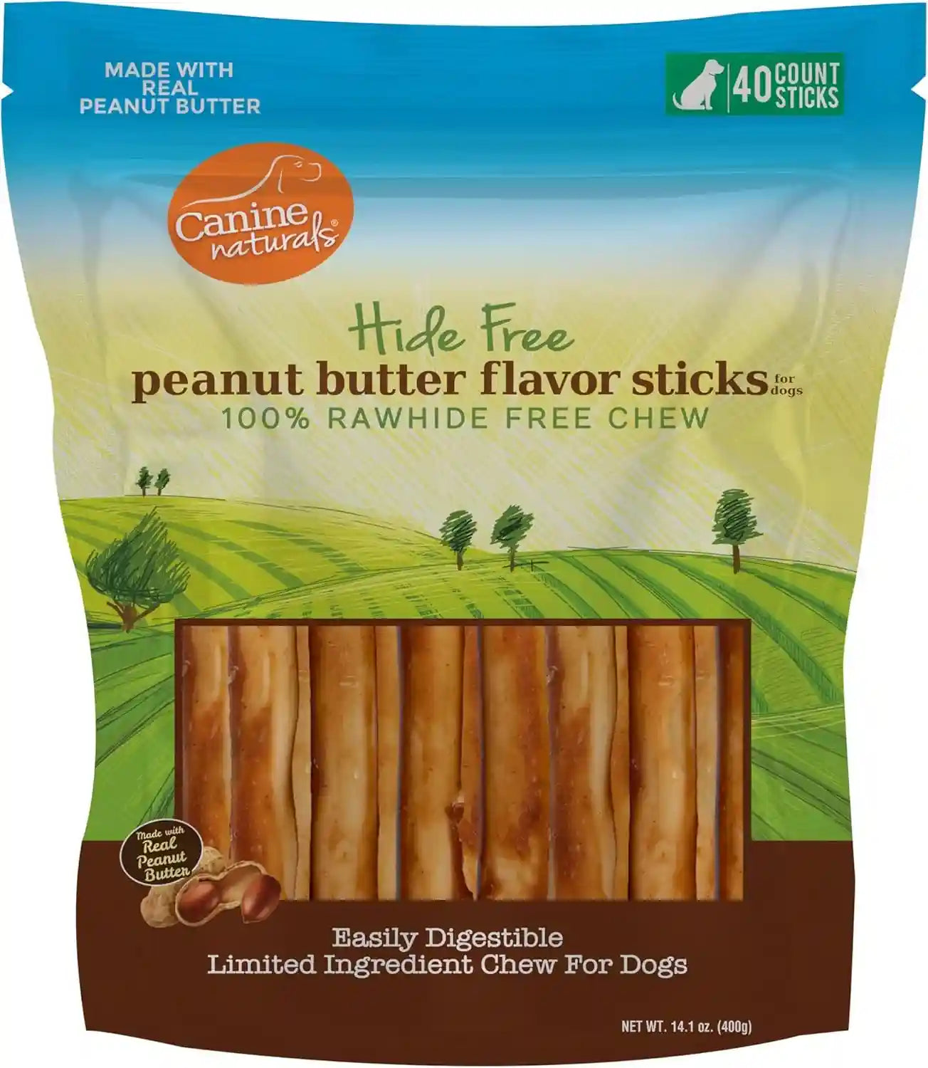canine-naturals-rawhide-free-peanut-butter-dog-chews-sticks-40-count-100-rawhide-free-made-with-real-peanut-butter-all-natural-easily-digestible-5-in-sticks-dog-treats-bulk-value-pack