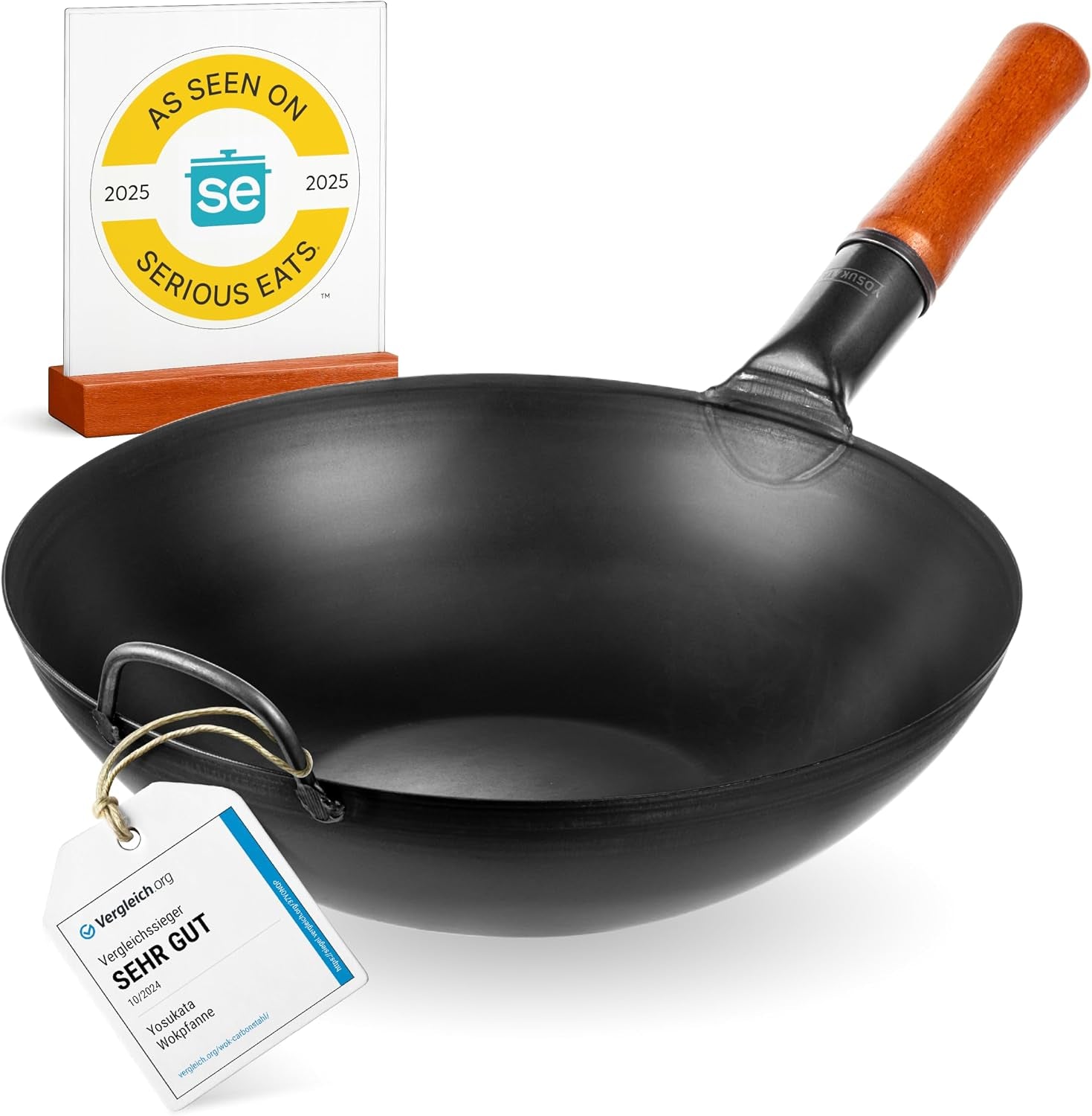 carbon-steel-wok-pan-13-5-lid-12-8-in-for-13-5-in-wok-17-spatula-and-ladle