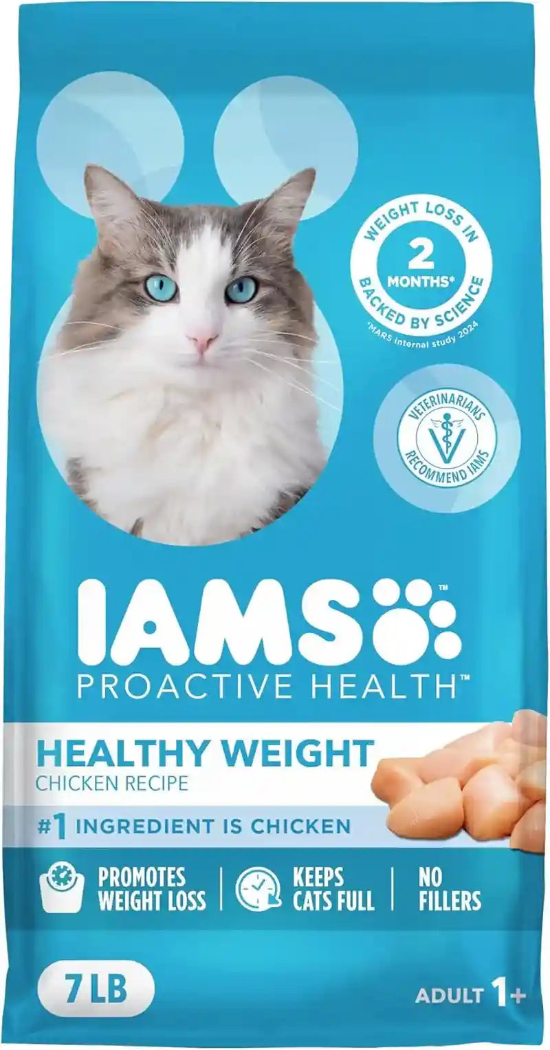 iams-proactive-health-healthy-weight-dry-cat-food-chicken-3-5-lb-veterinarian-recommended-real-chicken-1-ingredient-protein-fiber-blend-for-weight-management-supports-healthy-energy