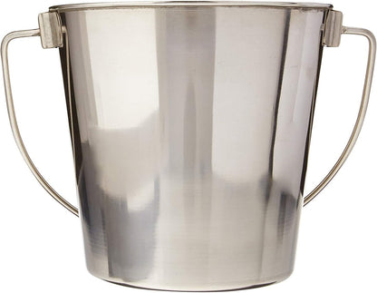 Advance Pet 16 Qt (4 Gal) Stainless Steel Bucket – Heavy Duty, Rust Resistant, Dishwasher Safe for Dogs, Livestock & Kennels5