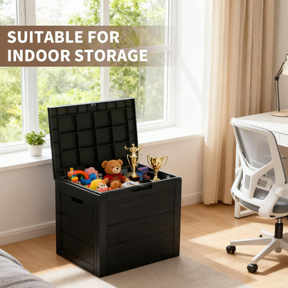35 Gallon Outdoor Storage Box Waterproof,Deck Boxes Outdoor Waterproof,Resin Deck Box Delivery Boxes for outside for Package Delivery,Patio Cushions,Gardening Tools,Uv Resistant8
