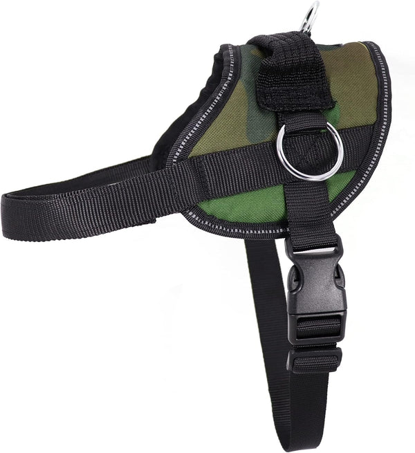 Bark Appeal Tan Plaid No-Pull Dog Harness for Extra Small to Small Sized Pets – Adjustable, Reflective Vest with 3 Leash Clips for Added Control, Easy Walks & Training – Small9