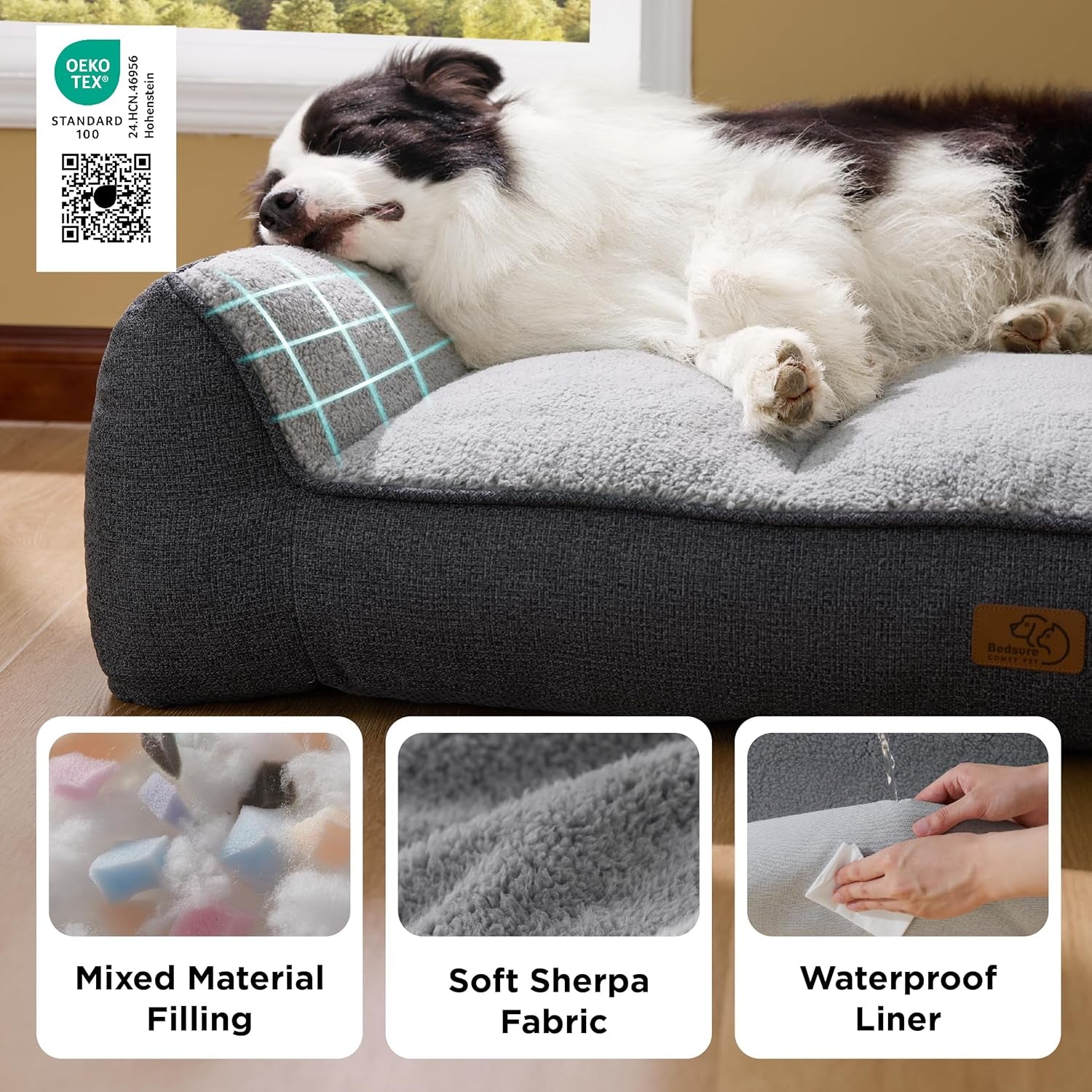 bedsure-supportmax™-xl-orthopedic-dog-beds-large-sized-dog-extra-thick-supportive-dogs-couch-with-waterproof-washable-cover-extra-large-comfort-pet-sofa-with-soft-sherpa-nonskid-bottom-grey-42