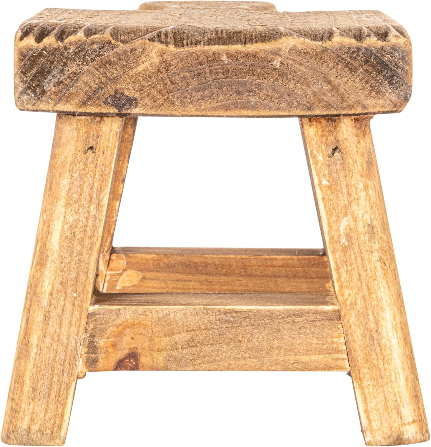 creative-co-op-small-wood-pedestal-with-handle