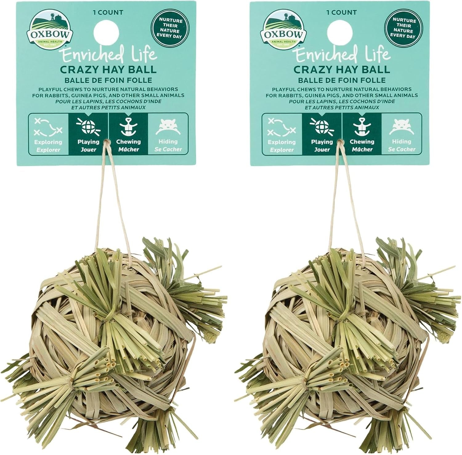oxbow-crazy-hay-ball-rabbit-guinea-pig-toys-bunny-enrichment-toys-rabbit-chew-toys-guinea-pig-enrichment-guinea-pig-chew-toys-rabbit-enrichment-timothy-hay-small-pet-accessories