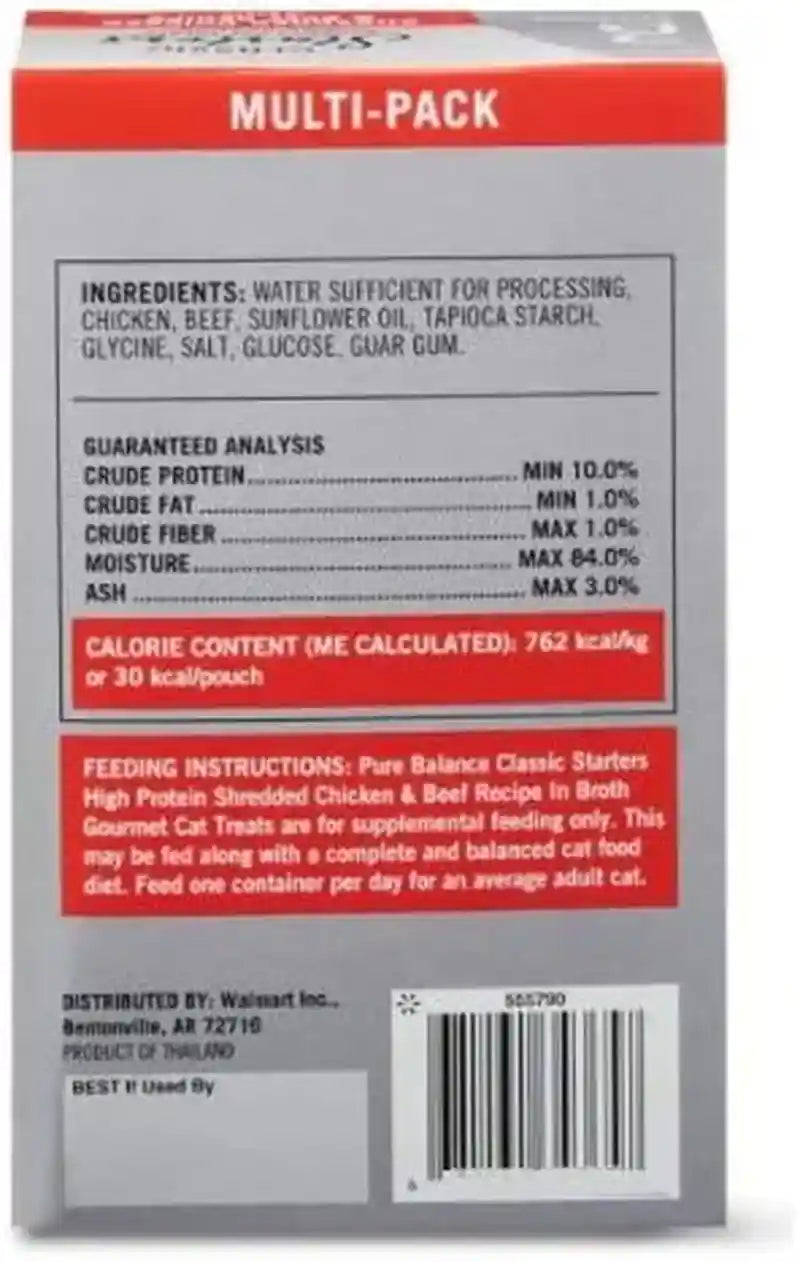 pure-balance-classic-starters-gourmet-cat-treats-shredded-chicken-beef-in-broth-1-4-oz-5-pack