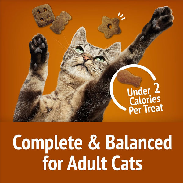 Purina Friskies Party Mix Chicken Lovers Crunch with Real Chicken Cat Treats - 30 Oz Canister8