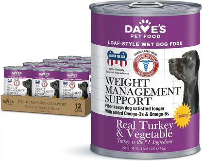 Dave'S Pet Food Bland Diet Dog Food (Chicken & Rice), Sensitive Stomach, Easy to Digest Pate, Gluten-Free, Digestive Care, Low Fat (6%) Limited Ingredients, Complete & Balanced, 13.2 Oz (Case of 12)11