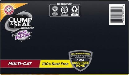 Arm & Hammer Clump & Seal Litter, Multi-Cat Litter 38 Lb.14