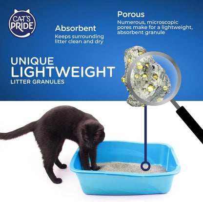 Cat'S Pride Lightweight Clumping Litter: Natural - Powerful Odor Control - Unscented, 10 Pounds4