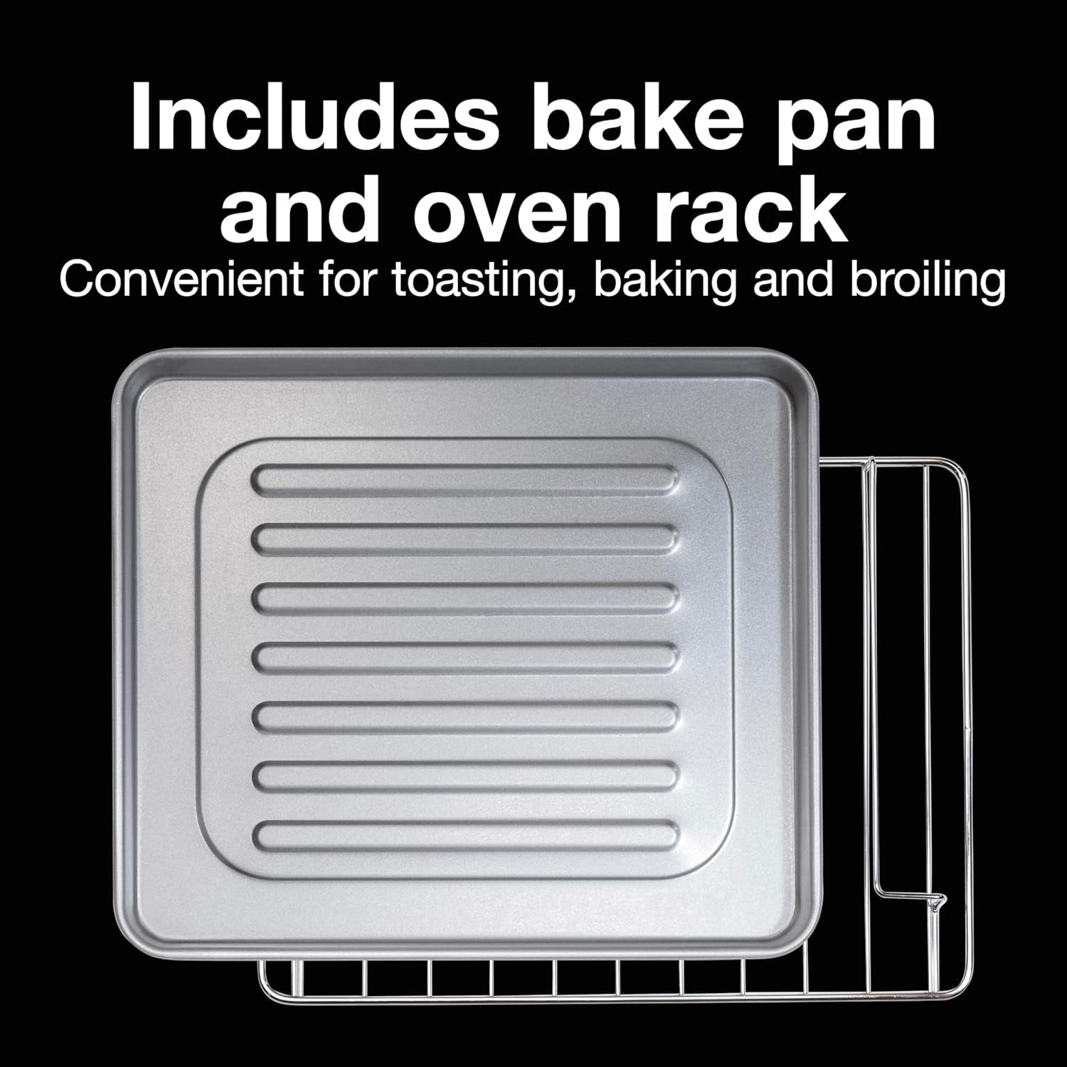4-slice-countertop-toaster-oven-bake-broil-toast-200-450-f-adjustable-temp-30-minute-timer-automatic-shutoff-black-and-silver-31260g