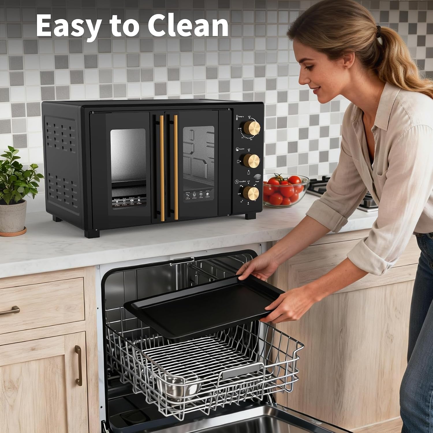french-door-electric-knob-oven-35-qt-extra-large-oven-18-slice-convection-oven3-control-knobs-bake-broil-toast-grilled-meat-keep-warm-black-metal-equipped-with-a-tray-and-a-rack